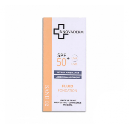 INNOVADERM SPF50+ FOND DE TEINT (02) SAND 30ML
